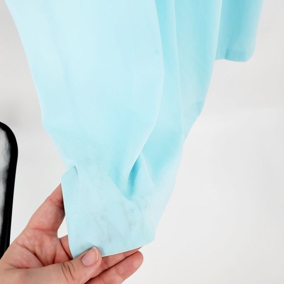 Gossard Atremis Light Blue Nighgown House Dress - Picture 7 of 10